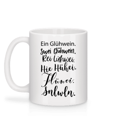 Glühwein Never Ending Story - Tasse - Weiß - Hinten