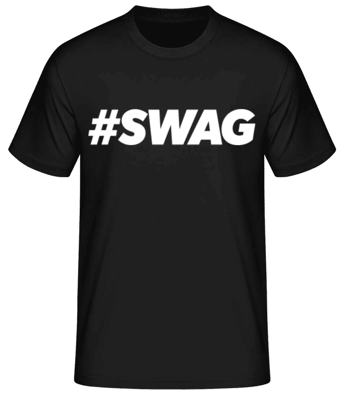Aperçu: Swag - T-shirt homme B&C - Noir - Devant