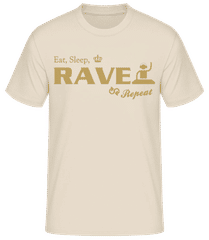 Eat Sleep Rave Repeat · Männer Basic T-Shirt