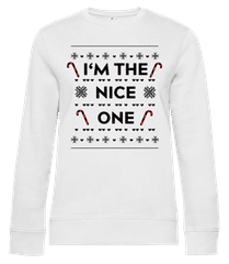 I'm The Nice One · Sweat-shirt standard pour femme