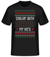 Chillin With My Hos · Men's Basic T-Shirt