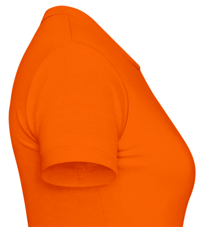 Take It Easy - Frauen T-Shirt B&C - Orange - Rechts