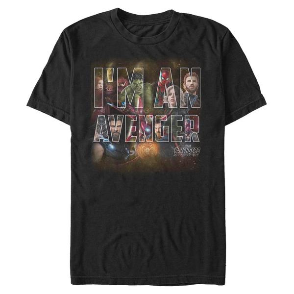 Aperçu: Marvel - Avengers Infinity War - Skupina I Am An Avenger - Homme T-shirt - Noir - Devant