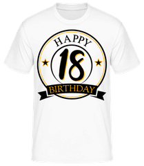 Happy Birthday 18 · Camiseta para hombre B&C
