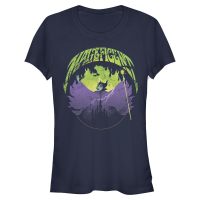 Disney - Šípková Růženka - Maleficent Rock - Dámské Tričko - Namořnická modrá - Napřed