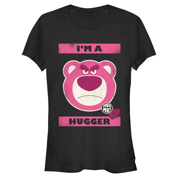 Aperçu: Pixar - Toy Story - Lotso Hugger - Femme T-shirt - Noir - Devant