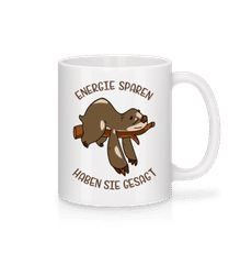 Energie Sparen Haben Sie Gesagt · Tasse