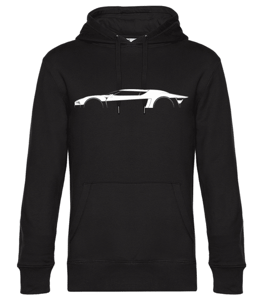 Preview: 'Citroen GT' Silhouette - Men’s Standard Hoodie - Black - Front