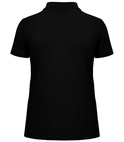 Vista previa: Polo de mujer Slim Fit - Negro - detrás
