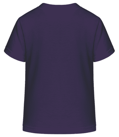 Star Wars - Text Strong Heart Force - Valentinstag - Kinder T-Shirt - Lila - Hinten