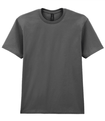 Männer T-Shirt Gildan - Anthrazit - Vorne