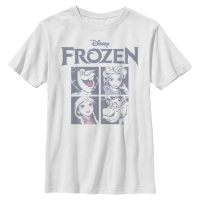 Disney - Frozen - Skupina Ice Cubes - Kids T-Shirt - White - Front