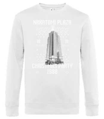 Nakatomi Plaza Christmas Party 1988 - Pánska štandardná mikina - Biela - Predné