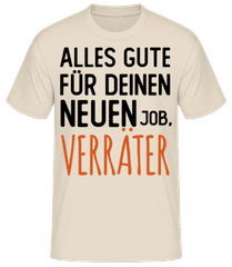 Alles Gute Für Deinen Neuen Job Verräter · Männer Basic T-Shirt