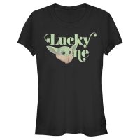 Star Wars - The Mandalorian - Moff Gideon Lucky One - St. Patrick's Day - Women's T-Shirt - Black - Front