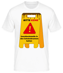 Keine Geschlechtsteile Im Schokobrunnen · Männer T-Shirt B&C