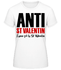 Anti St Valentin Bold · T-shirt femme B&C