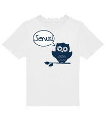 Servus! - Eule · Kinder T-Shirt B&C