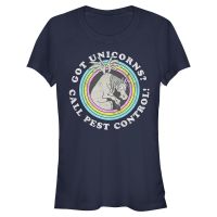 Pixar - Onward - Unicornio Are People Too - Mujeres Camiseta - Marino - delante