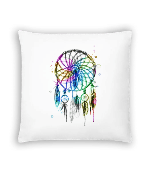 Aperçu: Capteur De Rêves Mystique - Coussin - Blanc - Devant