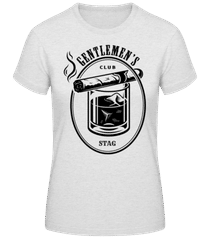 Gentlemen's Club STAG Black · Frauen T-Shirt B&C