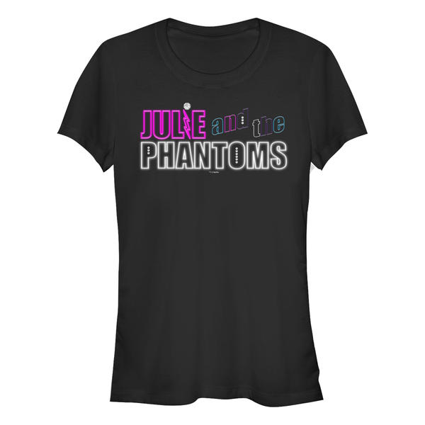 Netflix - Julie And The Phantoms - Logo Julie Diamond - Femme T-shirt - Noir - Devant