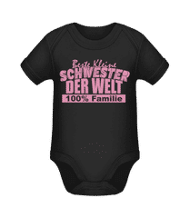 Beste Kleine Schwester · Baby Bio Strampler
