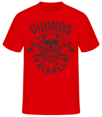 Fall Into Valhalla · Men's Basic T-Shirt