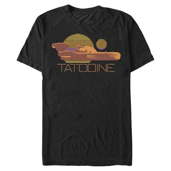 Aperçu: Star Wars - Speeder Badge - Homme T-shirt - Noir - Devant