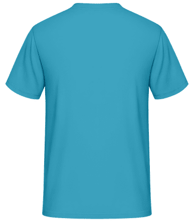 I'm This Old Floppy Disc - Camiseta para hombre B&C - Aqua - detrás
