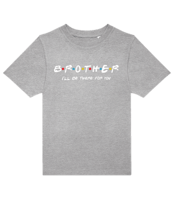 Brother Friends - Kids B&C T-Shirt - Heather grey - Front