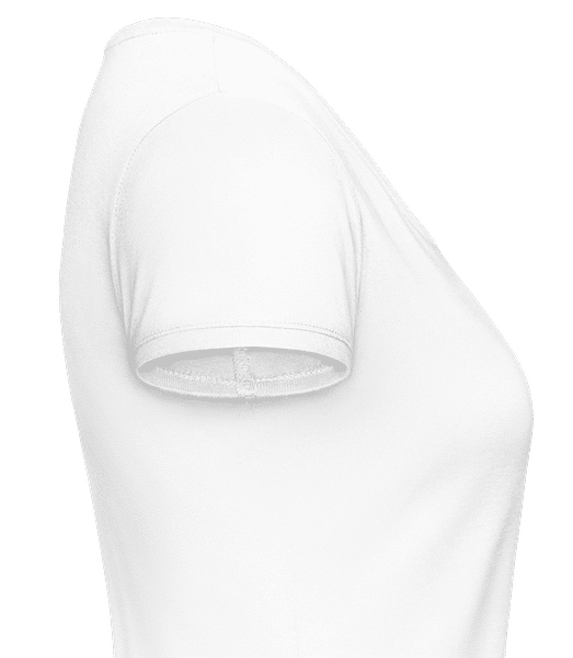 Ancre LGBTQ - T-shirt col en U Femme - Blanc - Droit