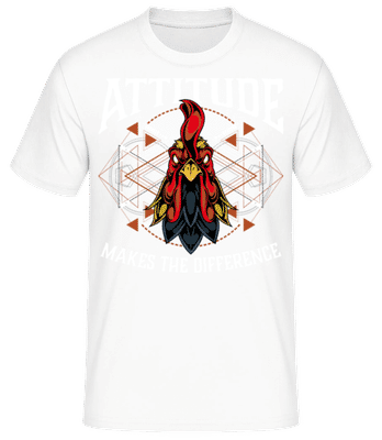 Attitude Makes The Difference - T-shirt standard Homme - Blanc - Devant
