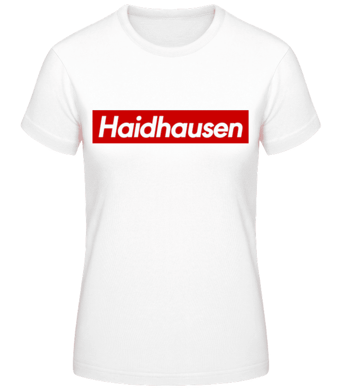 Vorschau: Haidhausen - Frauen T-Shirt B&C - Weiß - Vorne