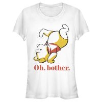 Disney Classics - Winnie the Pooh - Medvídek Pú Oh Bother Bear - Women's T-Shirt - White - Front
