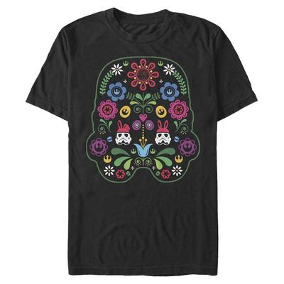 Star Wars - Trooper Rosemaling - Semana Santa - Hombres Camiseta - Negro - delante