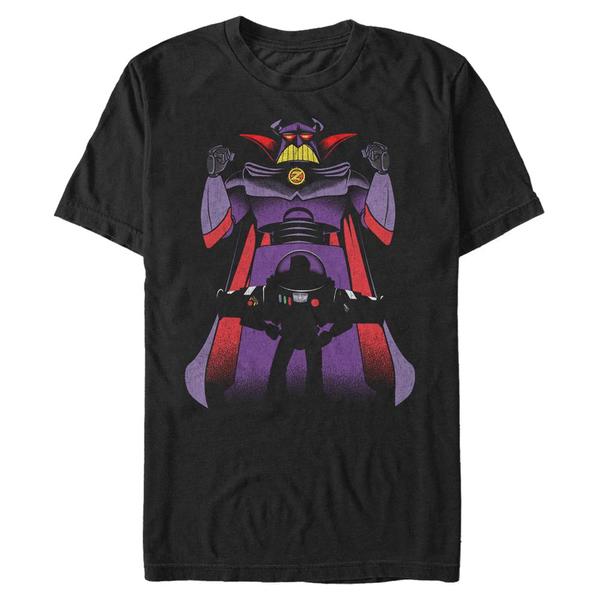 Aperçu: Disney - Toy Story - Buzz & Zurg Hi Pop - Homme T-shirt - Noir - Devant
