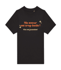 Ma Soeur Est Trop Belle - T-shirt homme B&C - Noir - Devant