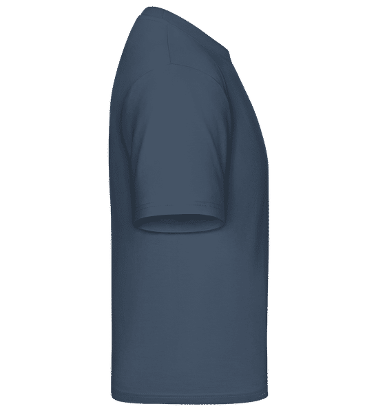 Aperçu: Black Cat Club -  T-Shirt Shirtinator homme - Bleu denim - Droit