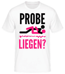 Probeliegen · Männer T-Shirt B&C