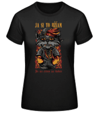 Ja Si To Užívam - Dámske basic tričko - Čierna - Predné