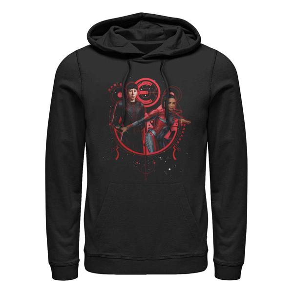 Aperçu: Marvel - Eternals - Duo Druig And Makkari - Unisex Sweat à capuche - Noir - Devant