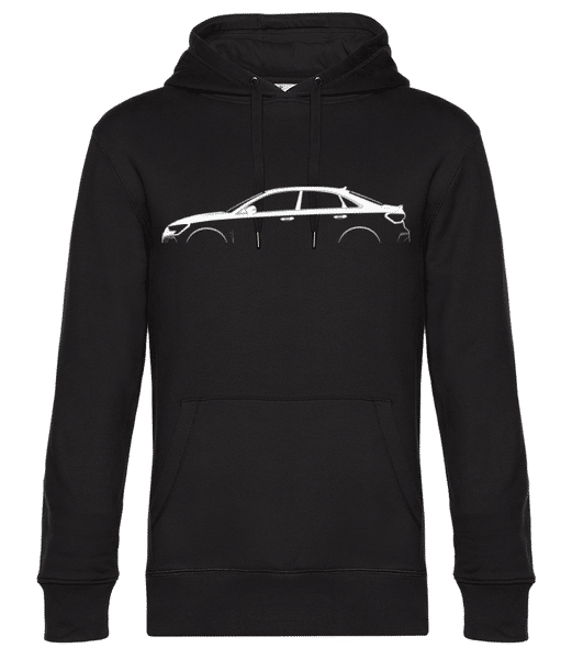 Aperçu: 'Audi RS 3 Sedan (8Y)' Silhouette - Sweat à capuche premium Unisexe - Noir - Devant