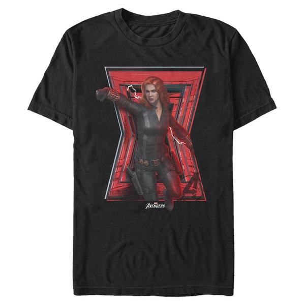 Aperçu: Marvel - Black Widow Widow Maker - Homme T-shirt - Noir - Devant