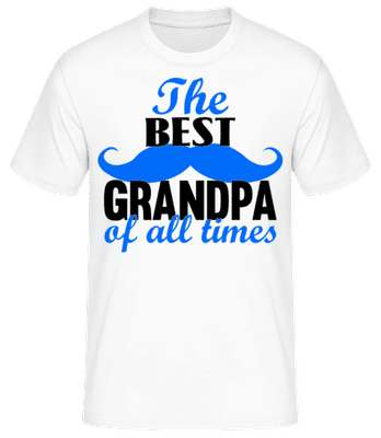 The Best Grandpa - Men's Basic T-Shirt - White - Front