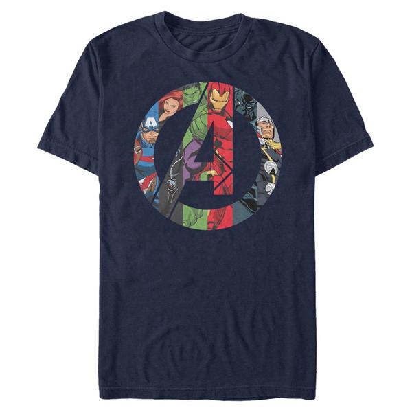 Marvel - Logo Avengers Heroes Icon - Homme T-shirt