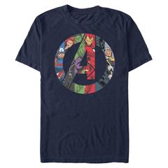 Marvel - Logo Avengers Heroes Icon - Homme T-shirt