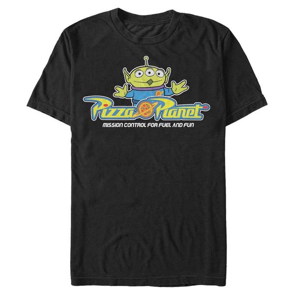 Aperçu: Disney - Toy Story - Aliens Pizza Arcade - Homme T-shirt - Noir - Devant