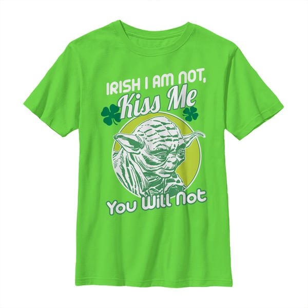 Aperçu: Star Wars - Yoda Good - Enfant T-shirt - Citron vert - Devant