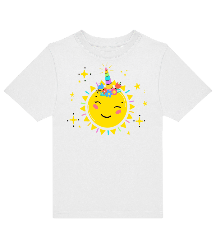 Aperçu: Soleil Heureux - T-shirt homme B&C - Blanc - Devant